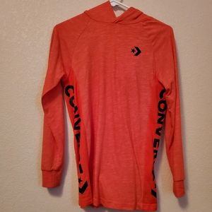 Euc Converse Boys Wordmark Hoodie size L